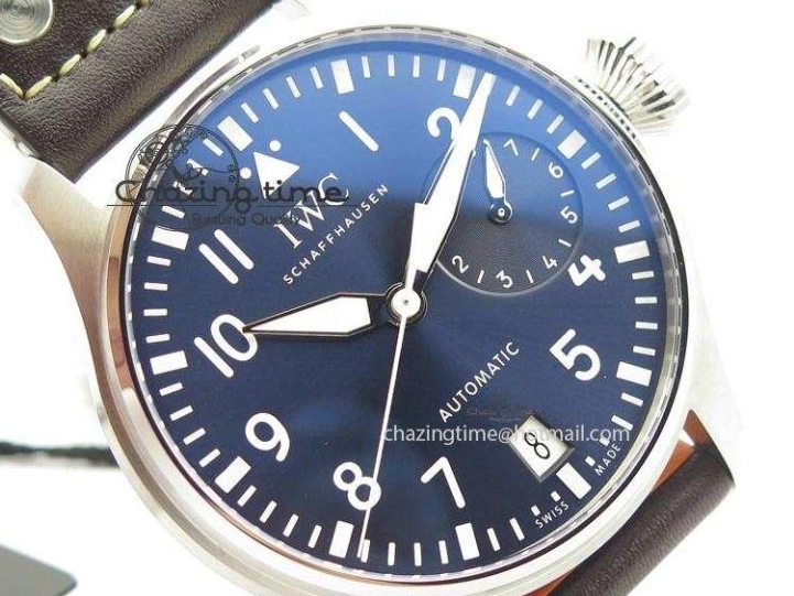 MIROTIME 0718 EasyCare Big Pilot Real PR IW500916 2016 “Le Petit Prince” ZF Best Edition On Brown Leather Strap A 7292